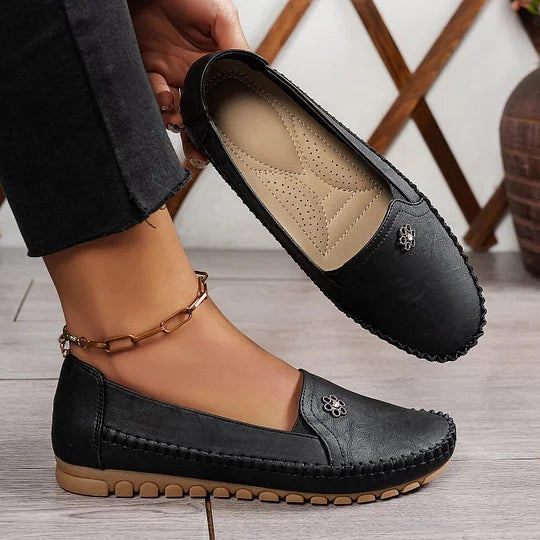 Avigayil - Sapatos Ortopédicos de Couro Leves