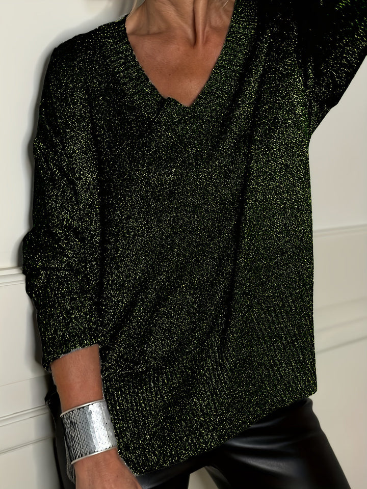 Healy - Camisola De Malha Com Decote Em V