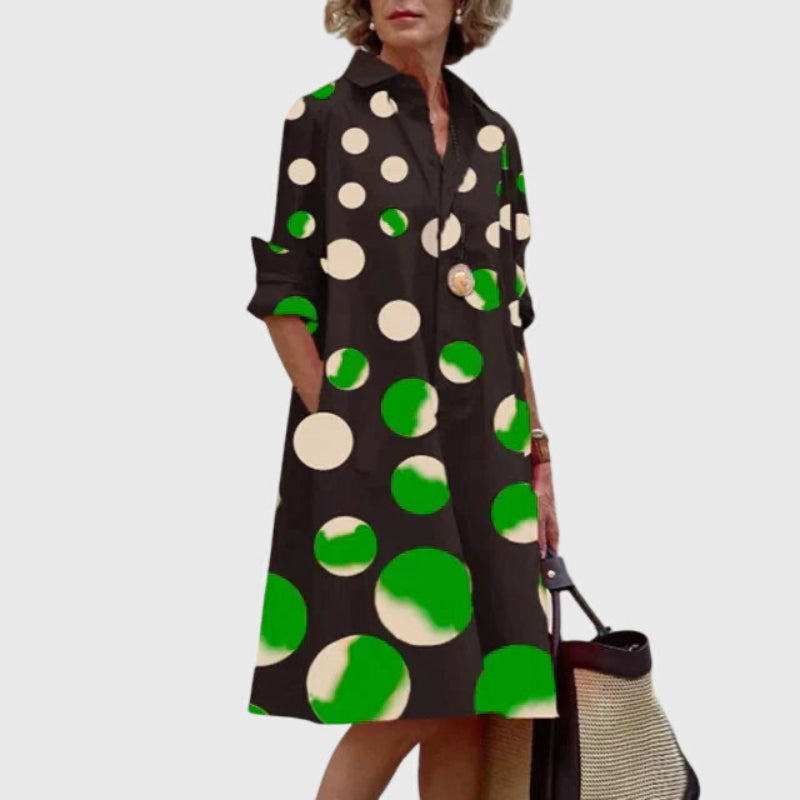Oshadi - Mini Vestido Elegante Com Bolso