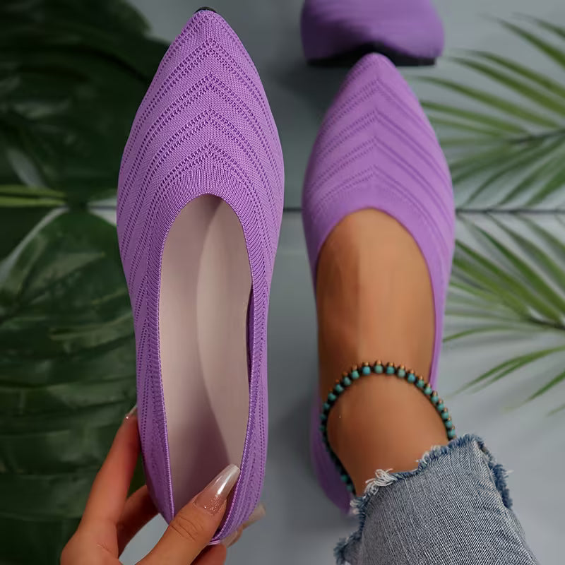 Mikya - Sapatos Casuais de Bico Fino
