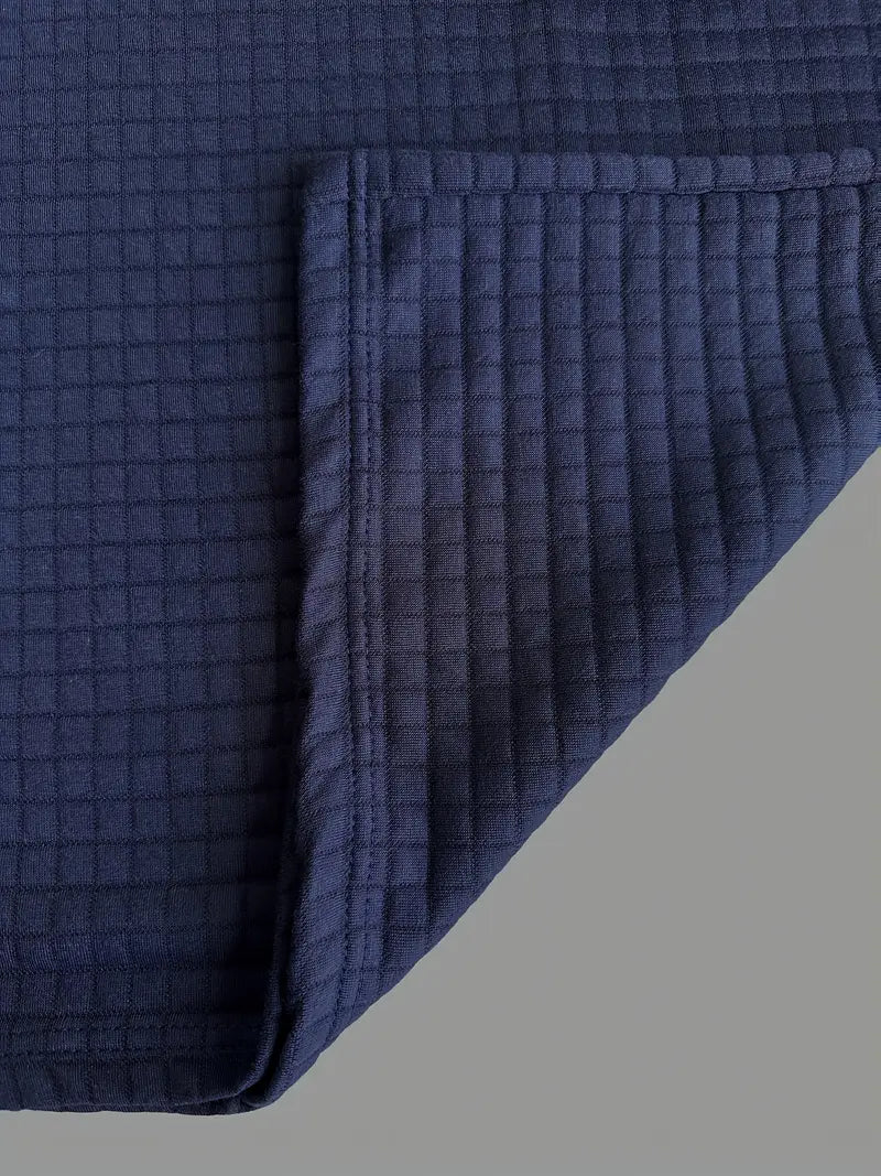 Ephraim - Camisa polo Texturada com Bolso na Manga