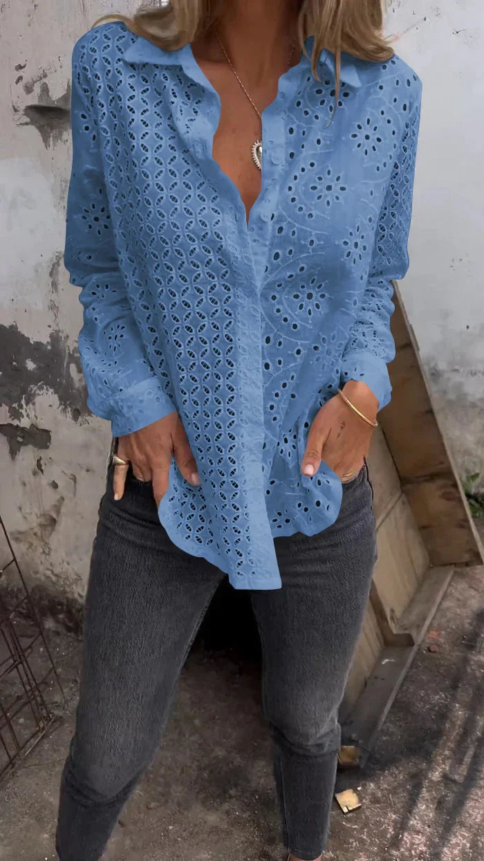 Tommie - Camisa com Padrão Aberto