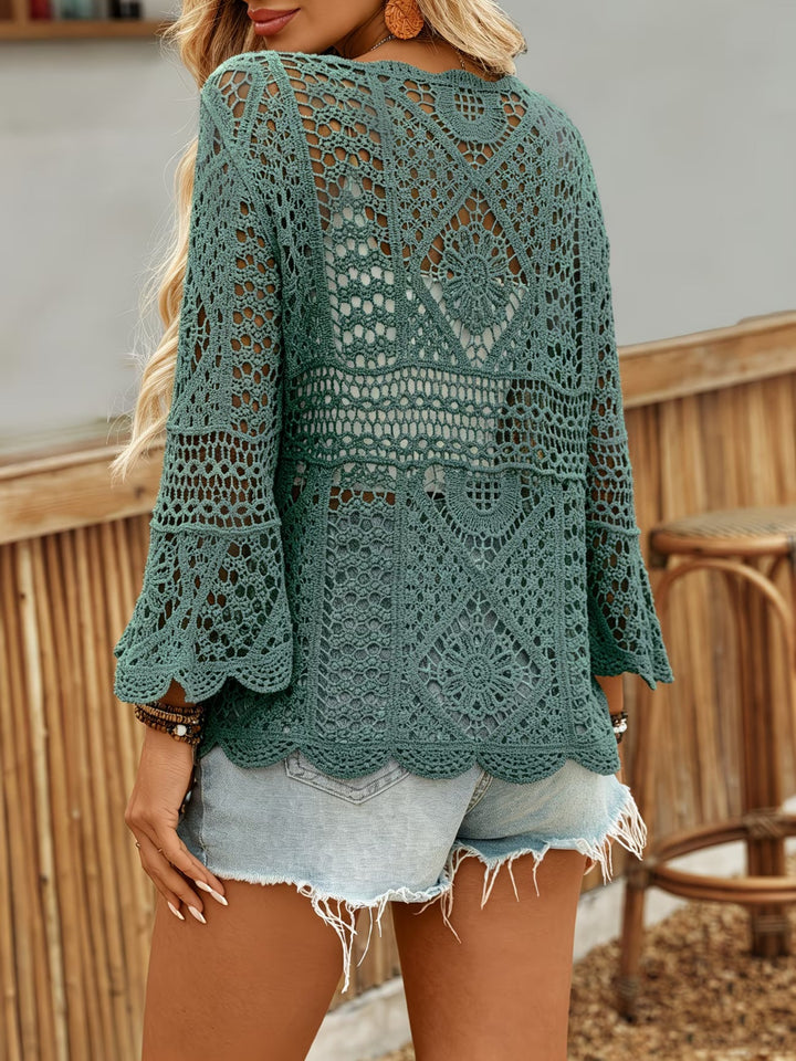Julissa - Blusa Elegante De Manga Comprida