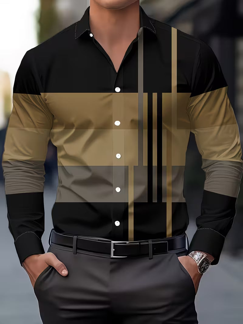 Mehmed - Camisa Casual Com Botões