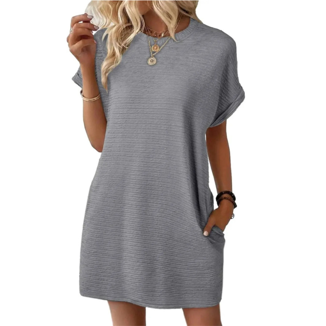 Elviaa - Mini Vestido Elegante Com Bolso
