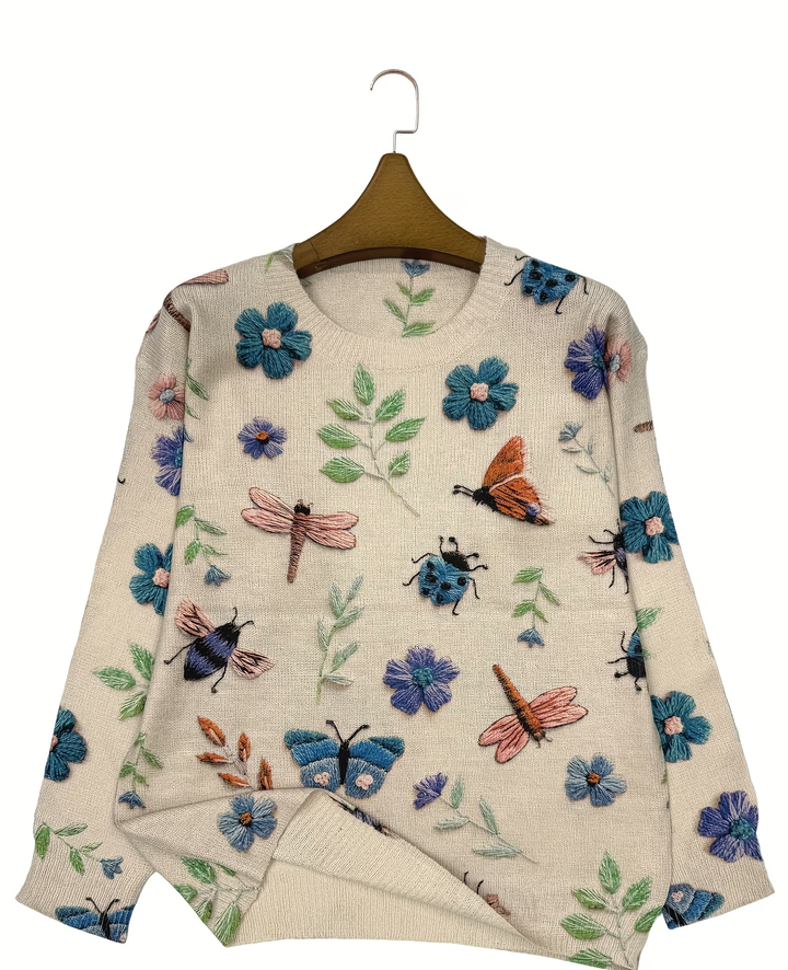 Lesa - Camisola Com Estampado Floral E De Insetos