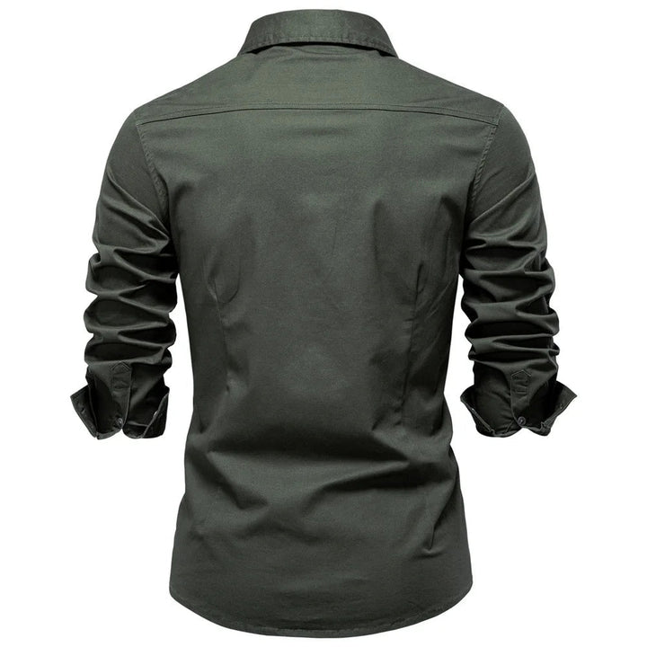 Sampath - Camisa de Manga Comprida em Algodão