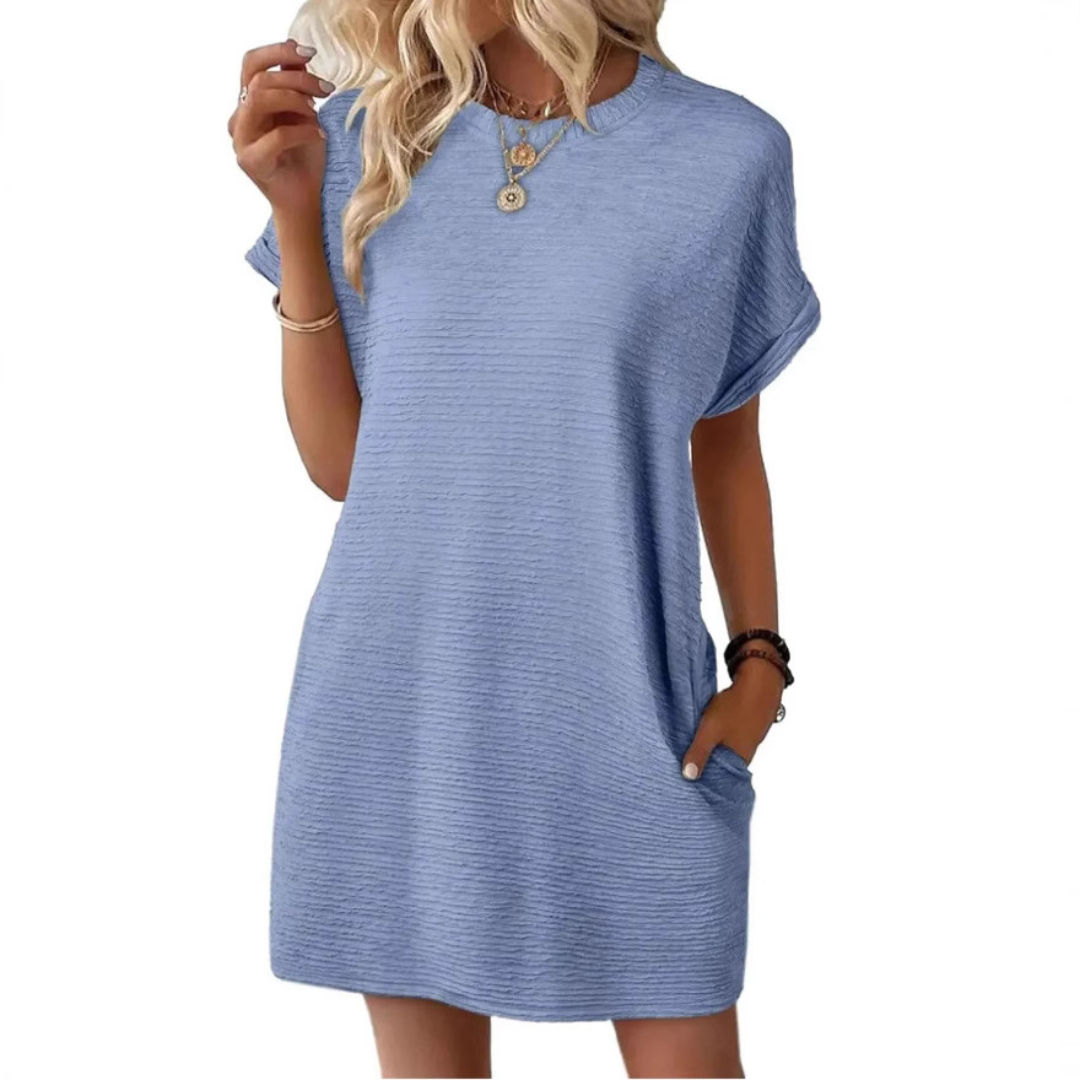 Elviaa - Mini Vestido Elegante Com Bolso