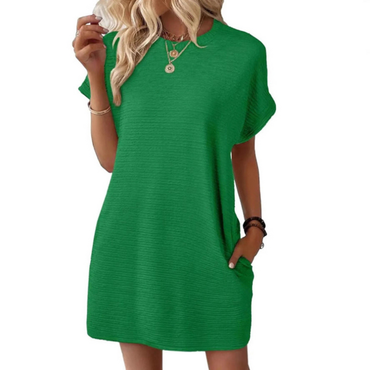 Elviaa - Mini Vestido Elegante Com Bolso