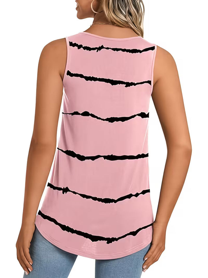 Reneza - Camisola Sem Mangas Plissada