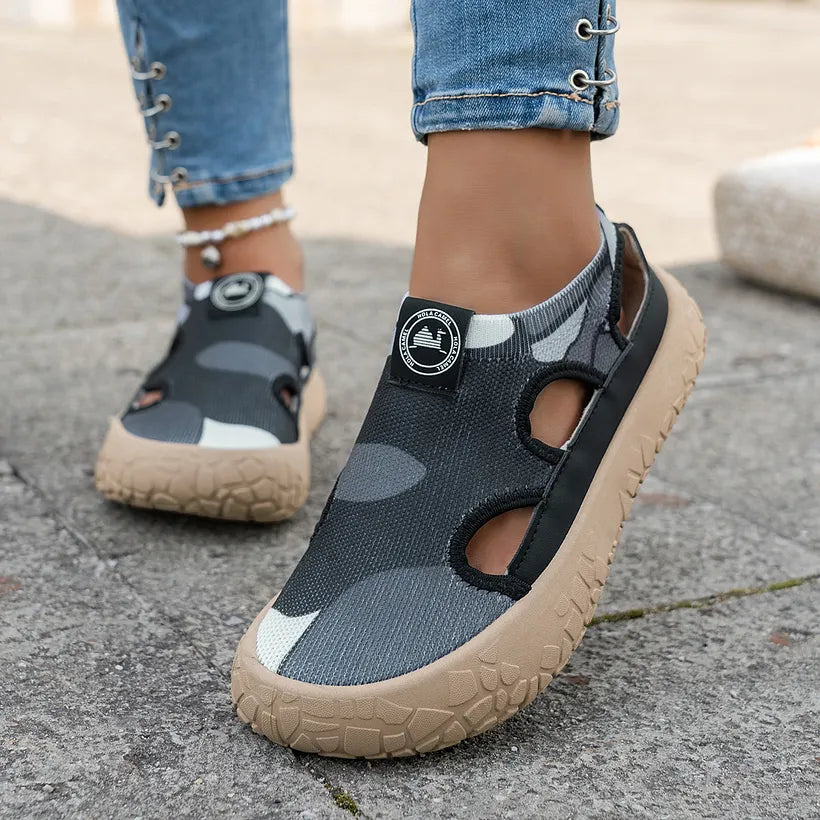 Maylis - Sapatos Elegantes Com Salto Em Cunha