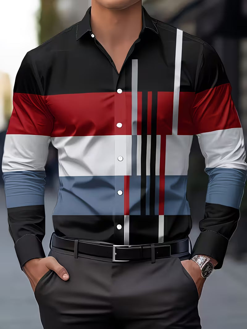 Mehmed - Camisa Casual Com Botões
