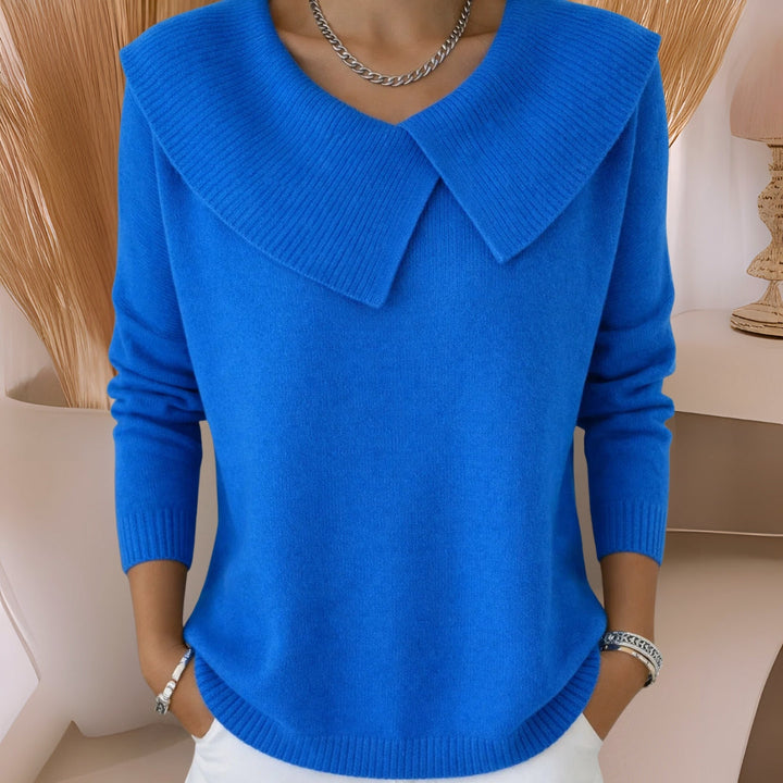 Yamina - Cozy Collared Sweater