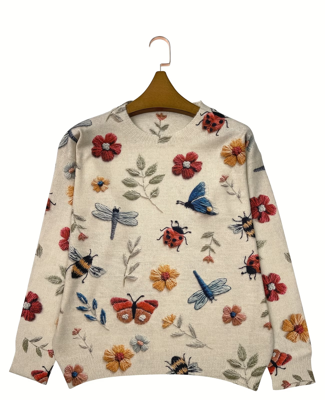 Lesa - Camisola Com Estampado Floral E De Insetos