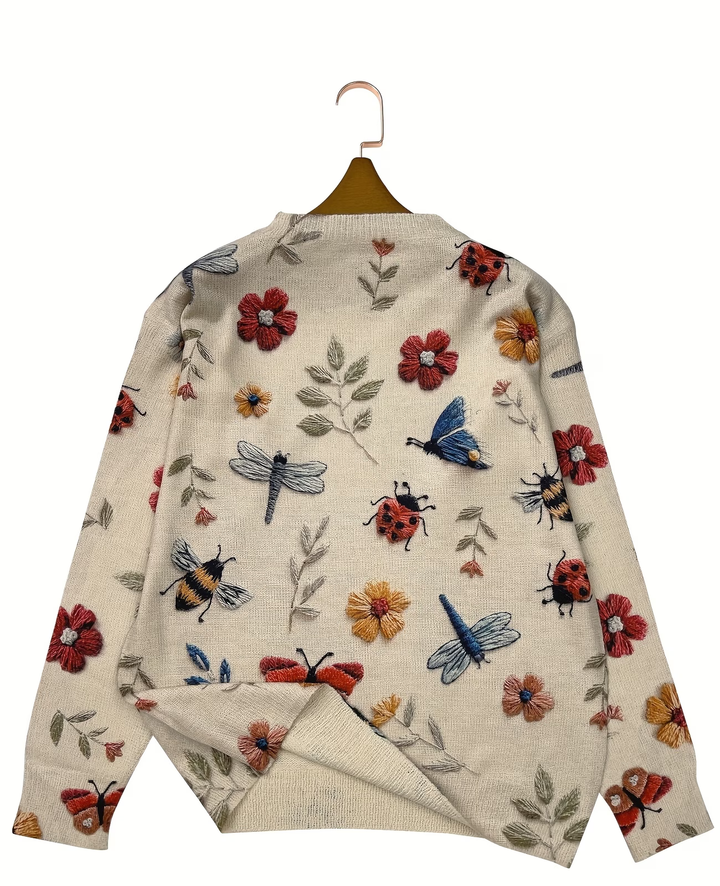 Lesa - Camisola Com Estampado Floral E De Insetos
