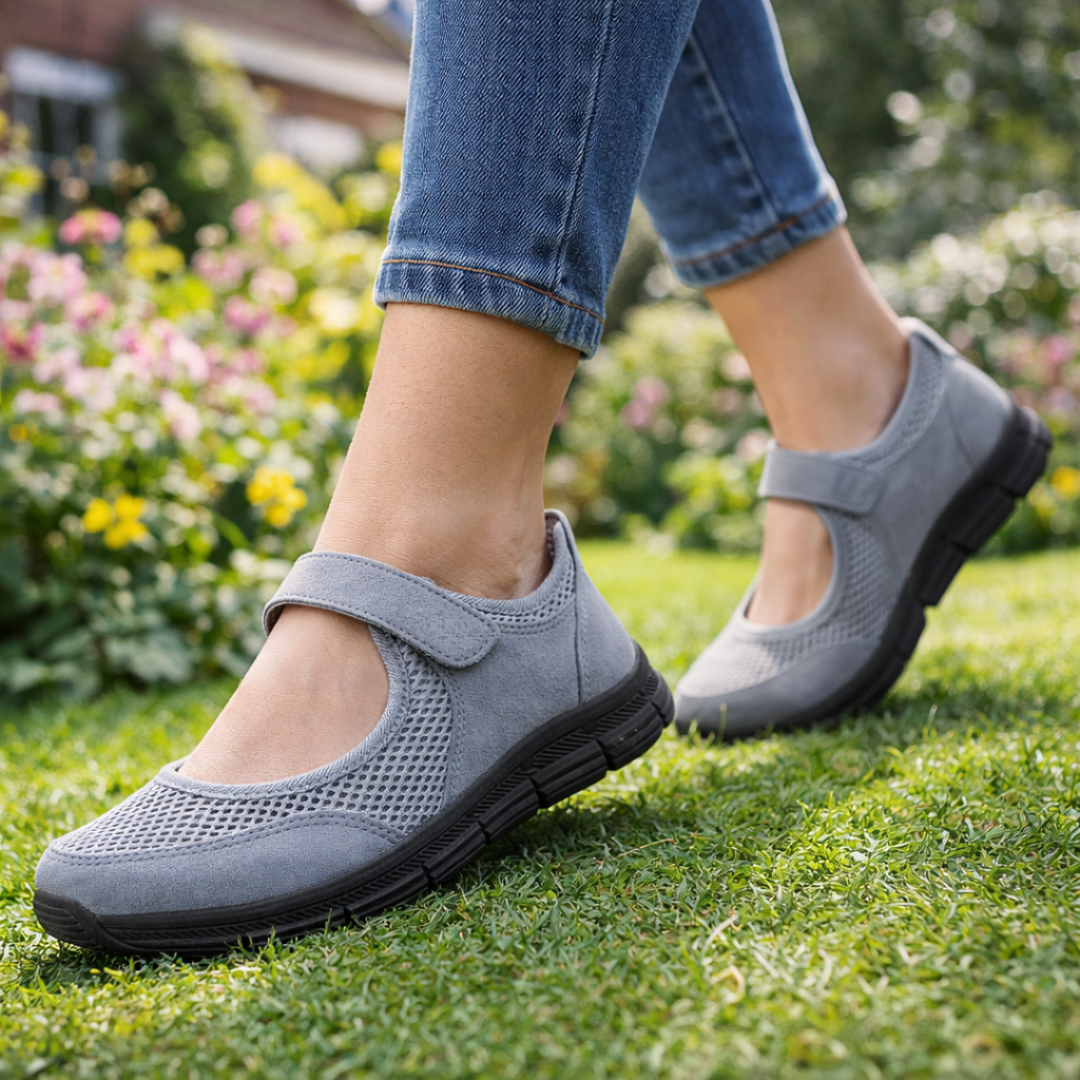 Rasiya – Sapatos Ortopédicos Com Tira Ajustável