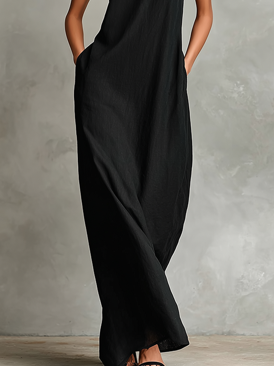 Imeria - Vestido Maxi Com Dcote Suporte