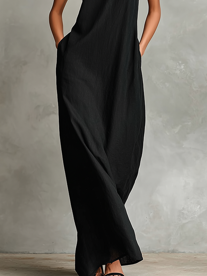 Imeria - Vestido Maxi Com Dcote Suporte