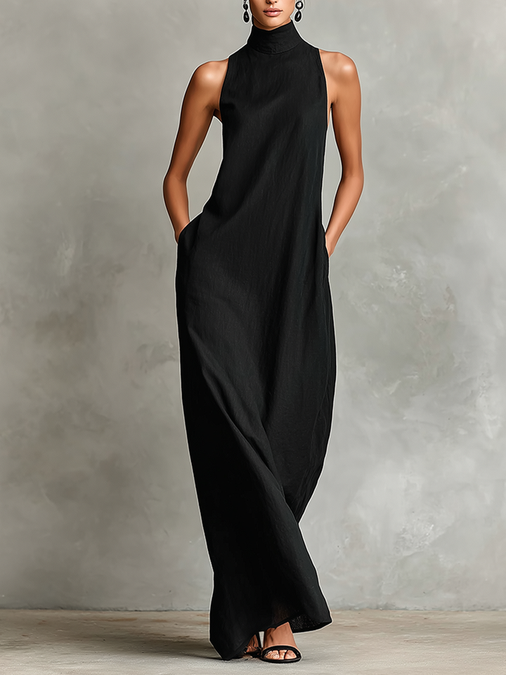 Imeria - Vestido Maxi Com Dcote Suporte