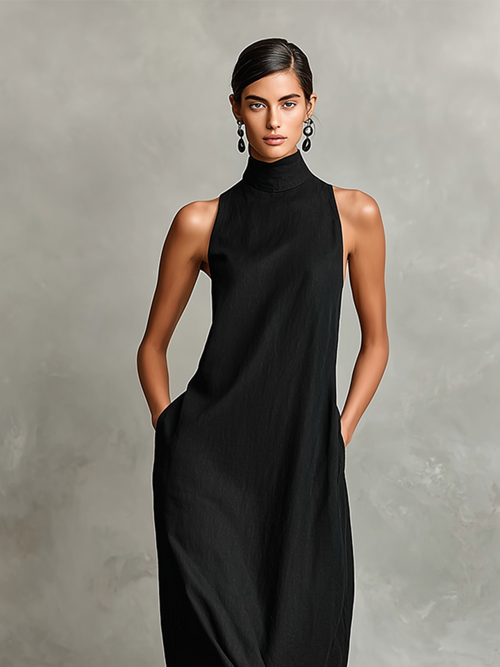 Imeria - Vestido Maxi Com Dcote Suporte