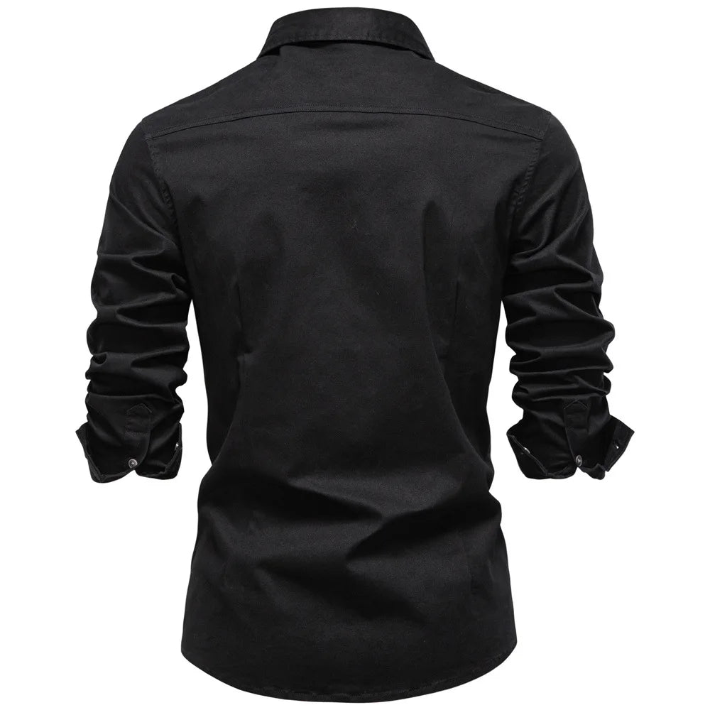 Sampath - Camisa de Manga Comprida em Algodão