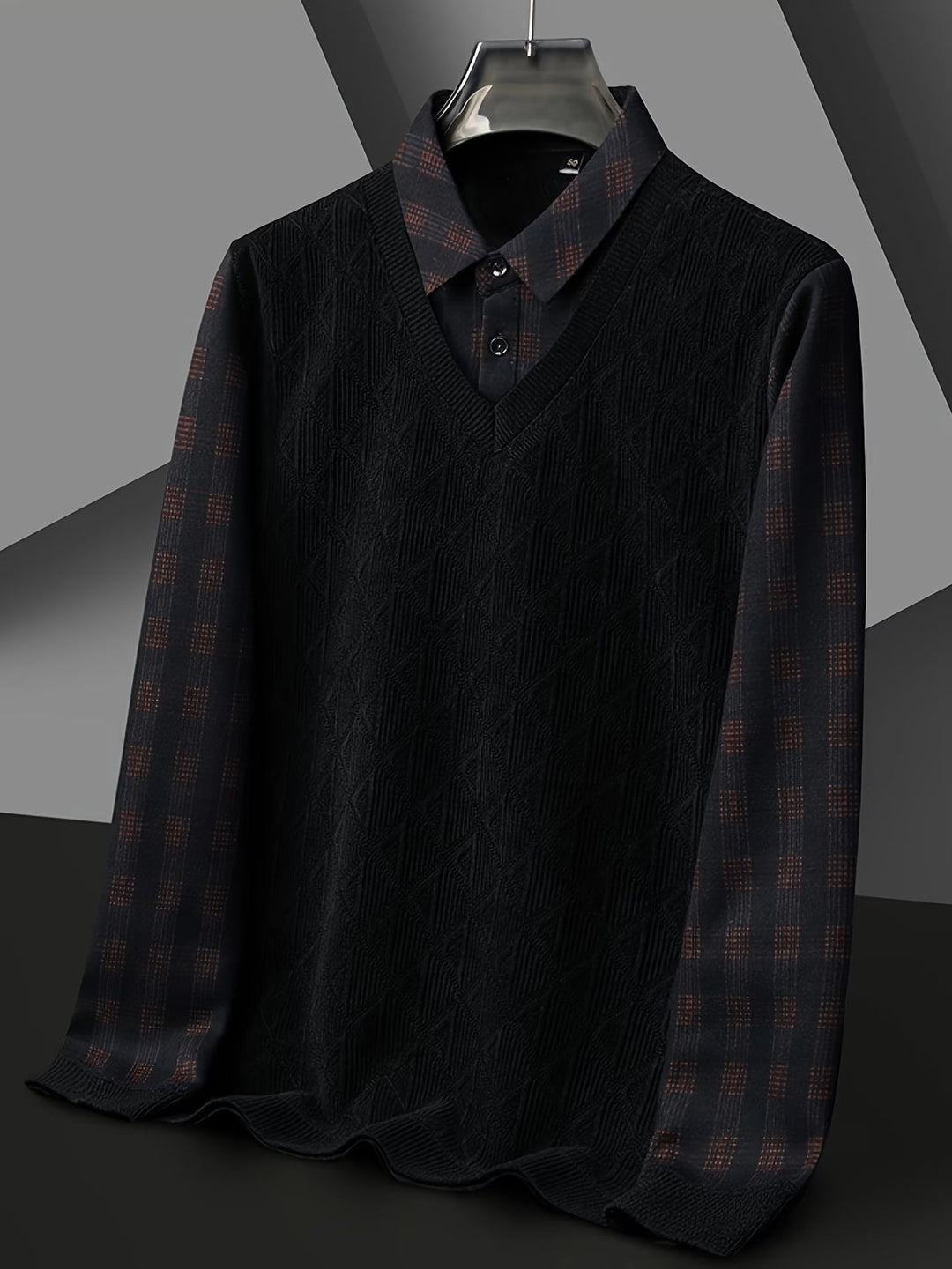 Alan - Camisola De Malha De Manga Comprida