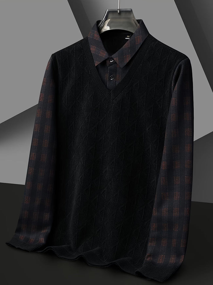 Alan - Camisola De Malha De Manga Comprida