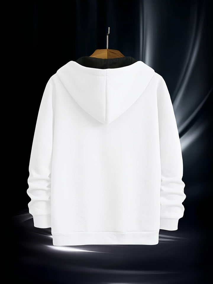 Jaylen - Camisola Com Capuz Manga Comprida E Fecho Parcial