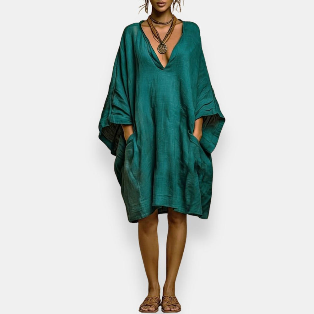 Diaraye - Vestido Largo De Corte Baixo