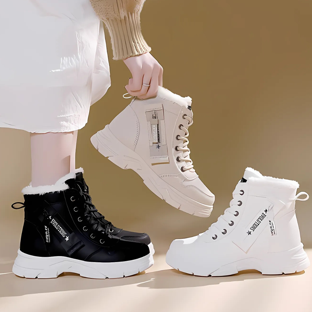 Kornelija - Bota De Inverno Confortável