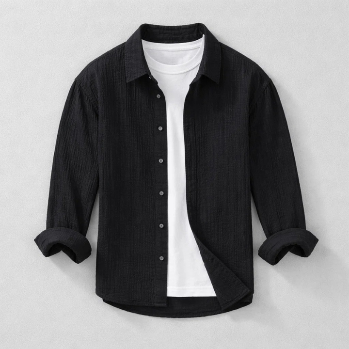 Ernest - Camisa Casual de Botões