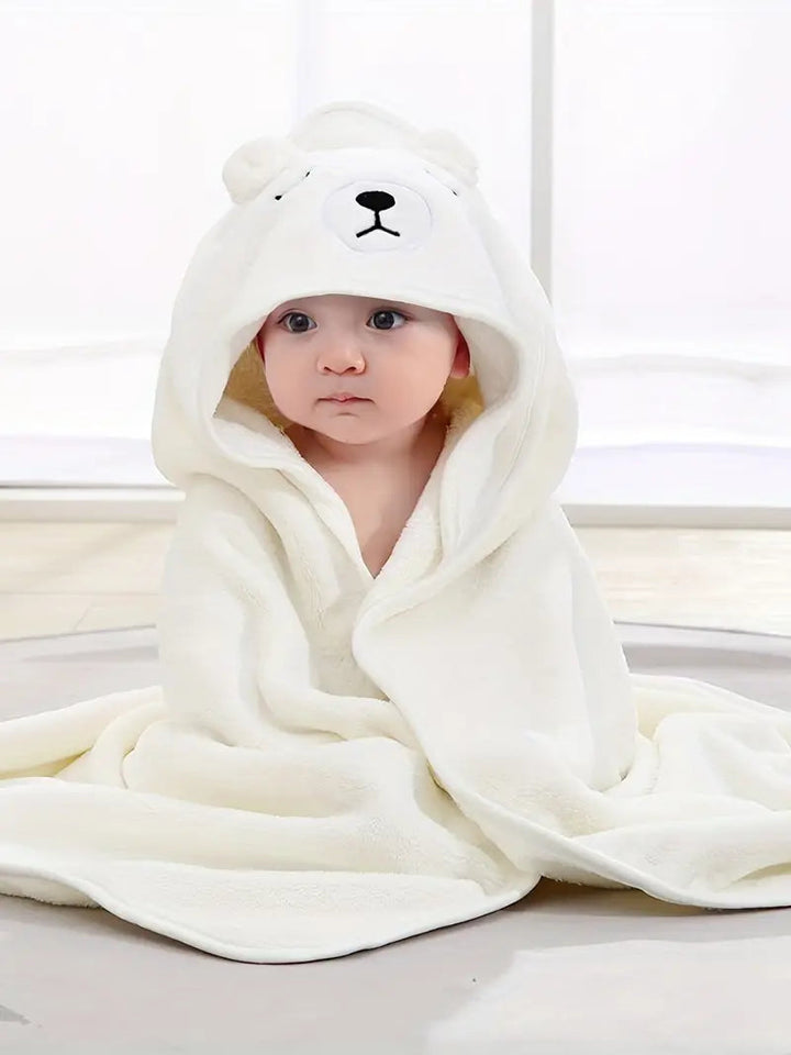 TinyTowel - Toalha De Banho Macia e Absorvente Para Bebés