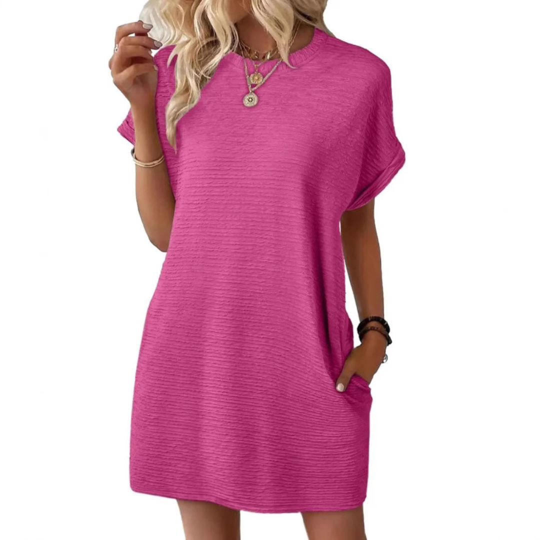 Elviaa - Mini Vestido Elegante Com Bolso