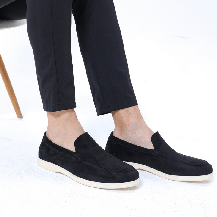 Anton - Mocassim Elegante Em Camurça