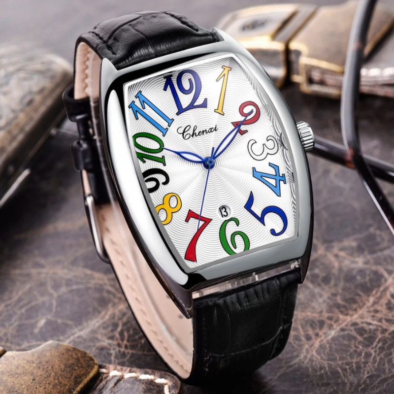 Simond - Relógio Elegante Com Bracelete Em Pele