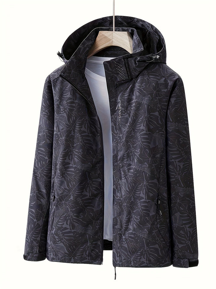 Joana - Casaco Estampado à Prova de Vento