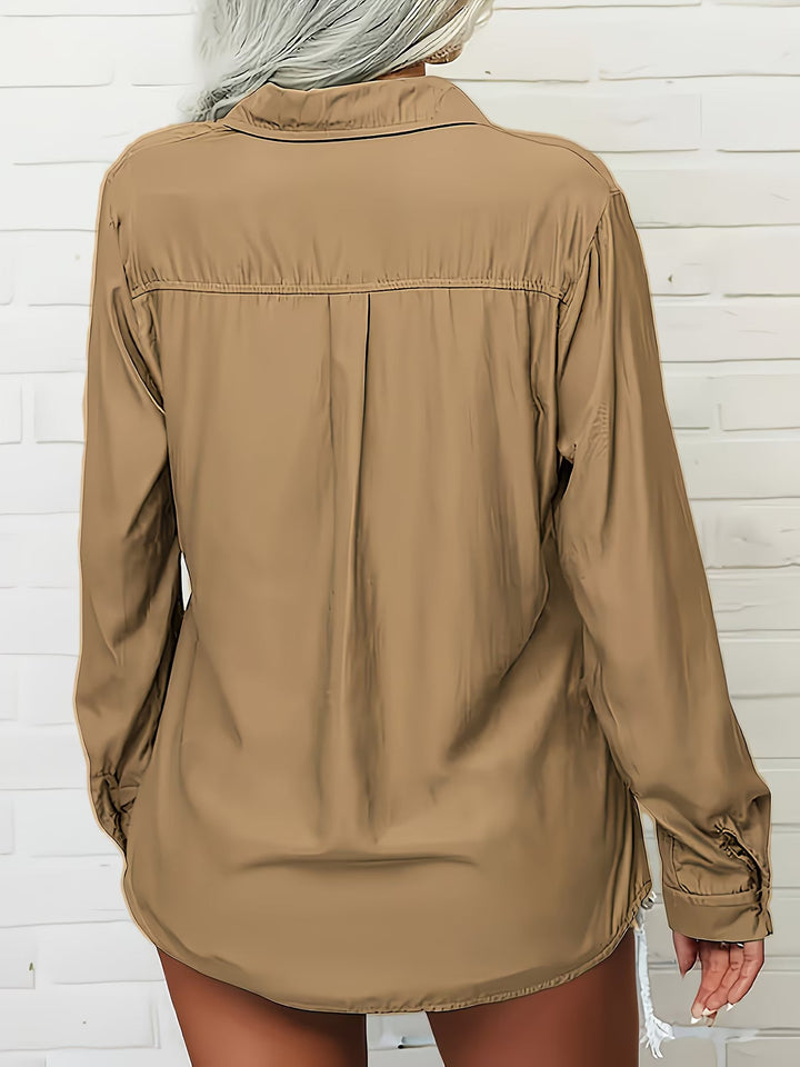 Tierna - Camisa De Manga Comprida Com Botões
