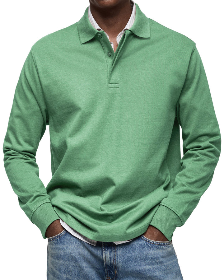 Joseba - Polo Casual de Manga Comprida