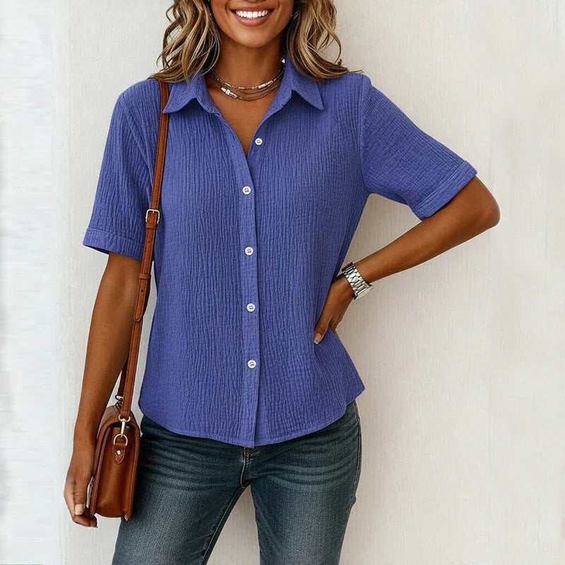 Selime - Blusa Casual Lisa