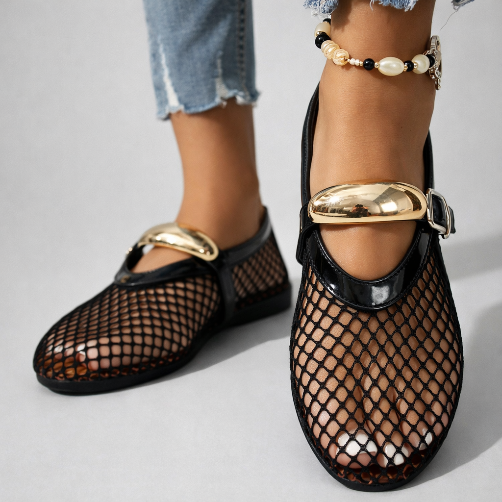 Anahi - Sapatos Mary Jane Respiráveis
