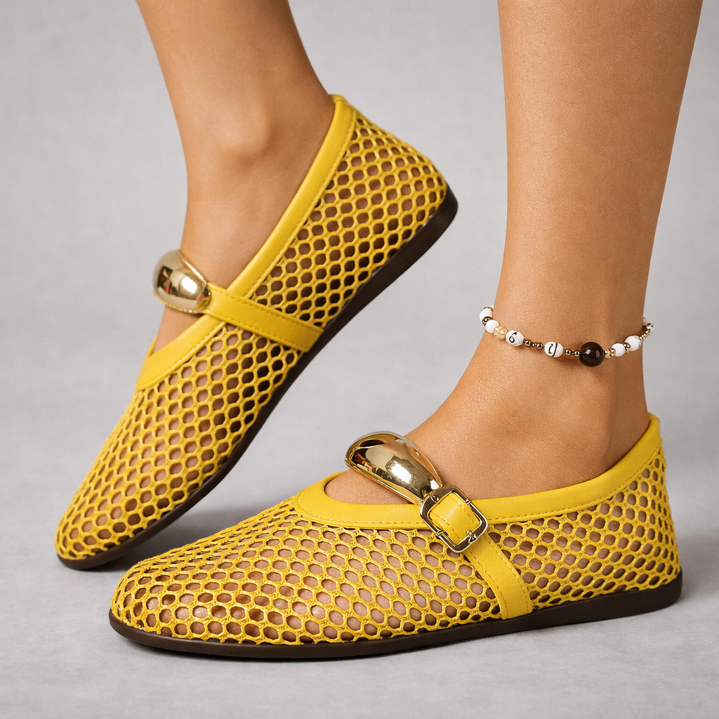 Anahi - Sapatos Mary Jane Respiráveis