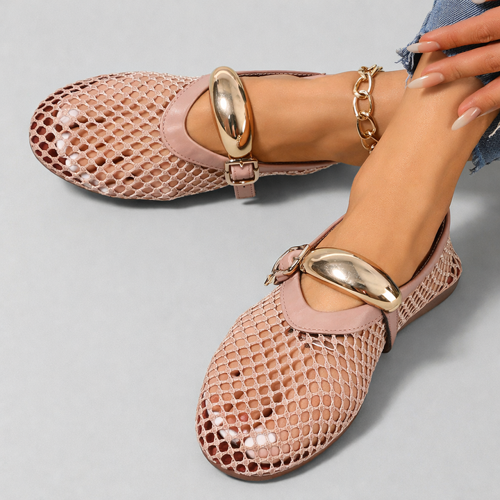 Anahi - Sapatos Mary Jane Respiráveis