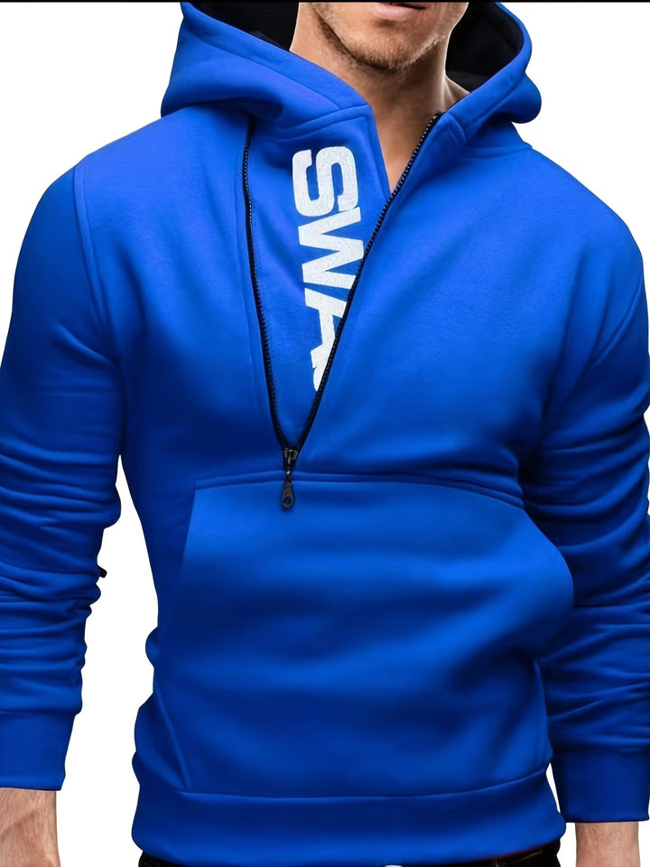 Erik - Camisola Com Capuz De Manga Comprida E Corte Justo