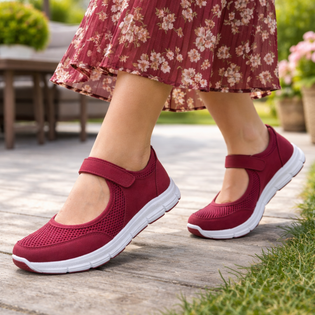 Rasiya – Sapatos Ortopédicos Com Tira Ajustável