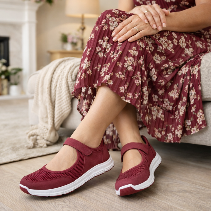 Rasiya – Sapatos Ortopédicos Com Tira Ajustável