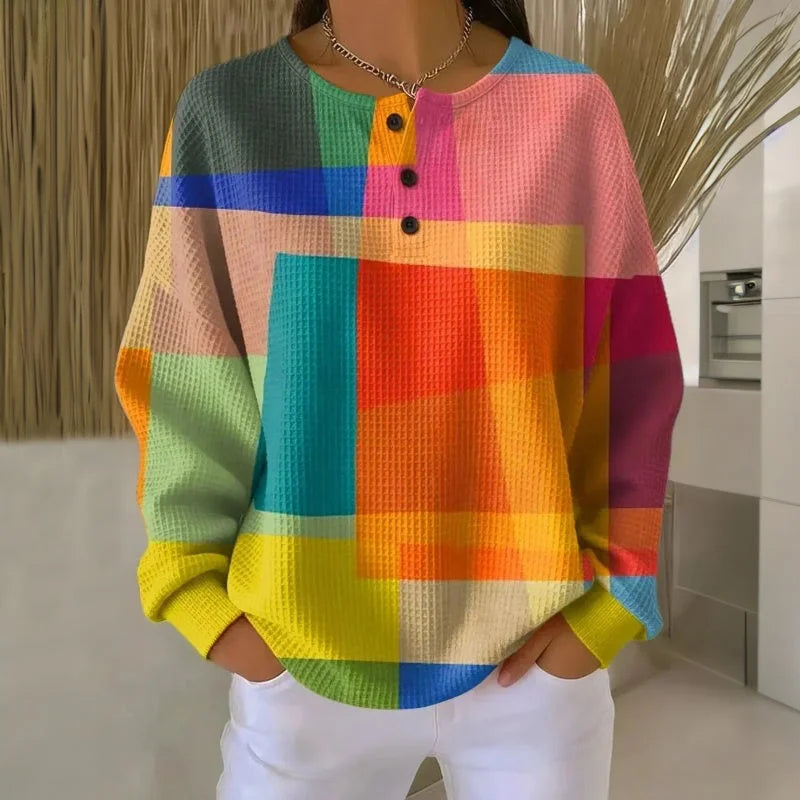 Sveva - Blusa Vintage Colorida