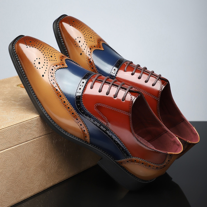 Shimon - Sapatos Oxford De Couro