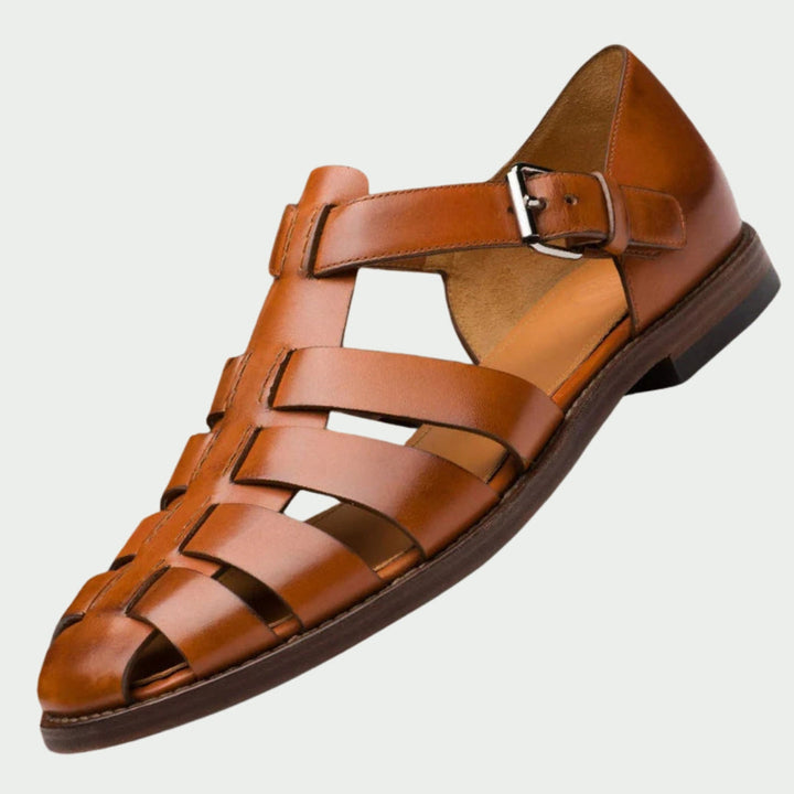 Romano - Sandália de Couro Elegante