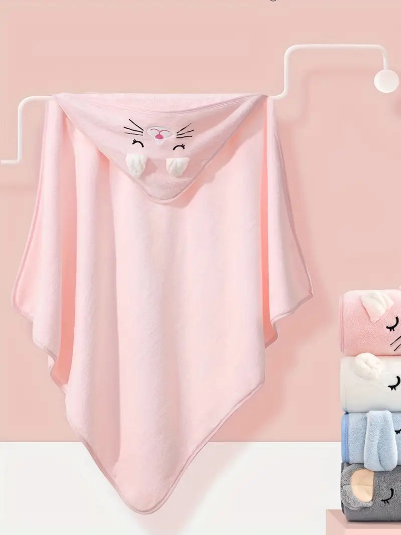 TinyTowel - Toalha De Banho Macia e Absorvente Para Bebés