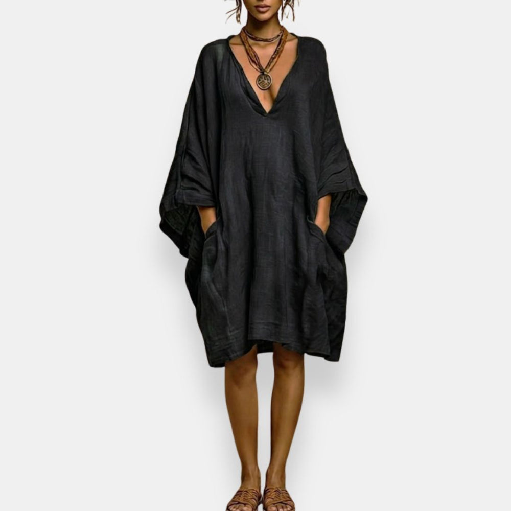 Diaraye - Vestido Largo De Corte Baixo